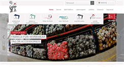 Desktop Screenshot of hu.polishtextilegroup.com
